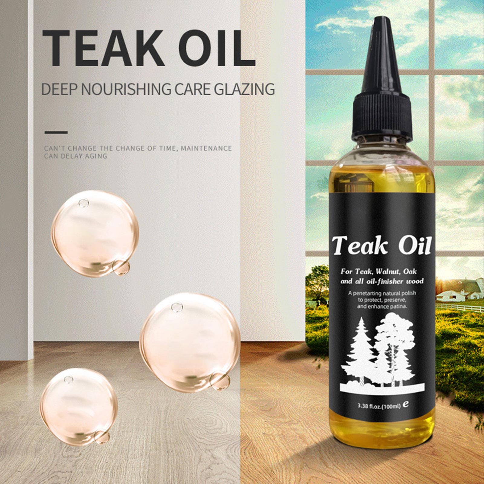 Outdoor Furniture Oil Teak - Olio per Legno di Teak 100ml,