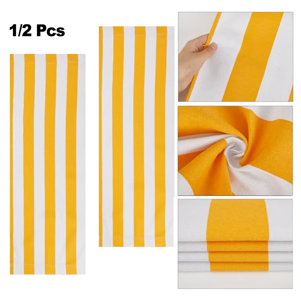 Outdoor Furniture Yellow - Lettino da spiaggia di ricambio per