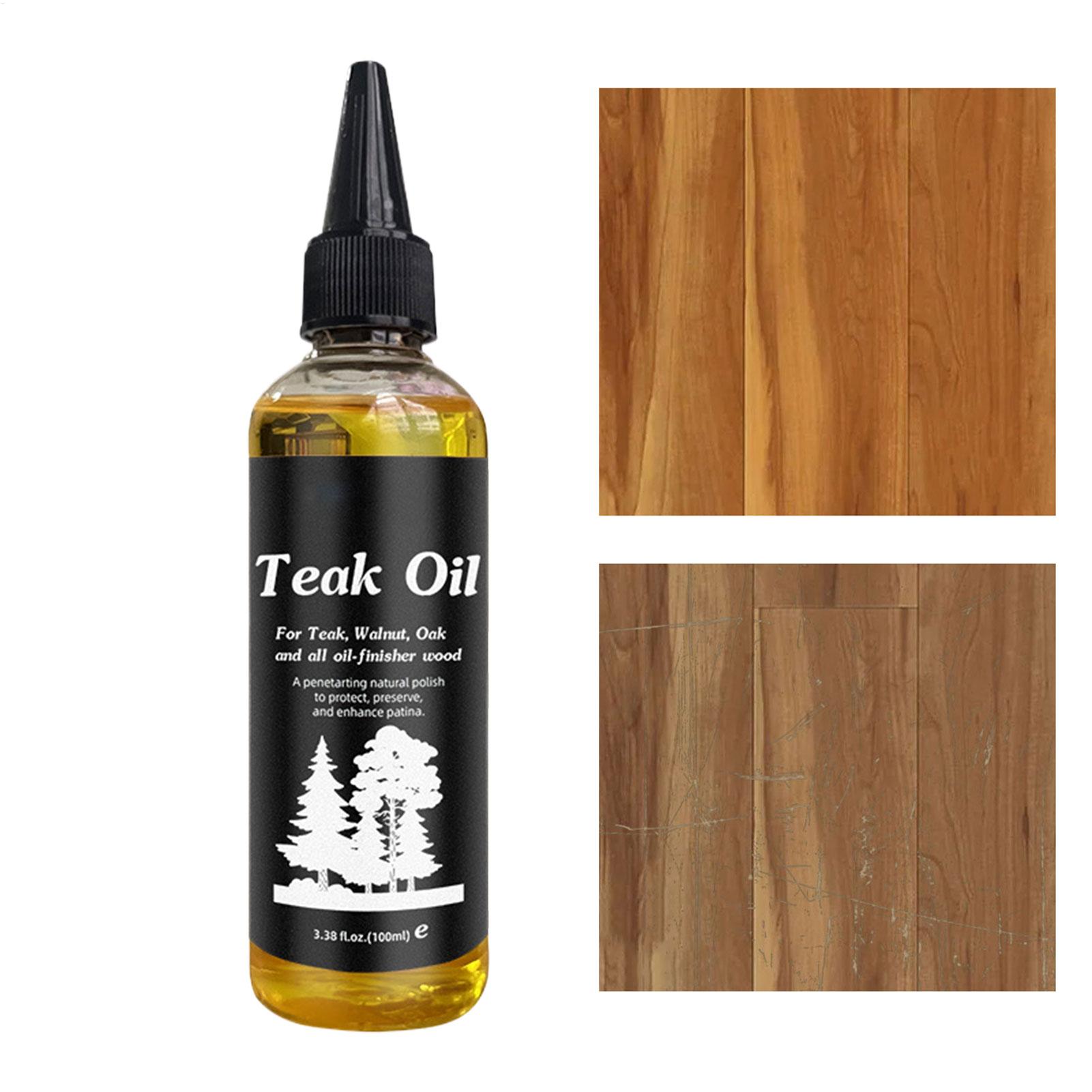 Outdoor Furniture Oil Teak - Olio per Teak 100ml, Lucidante e