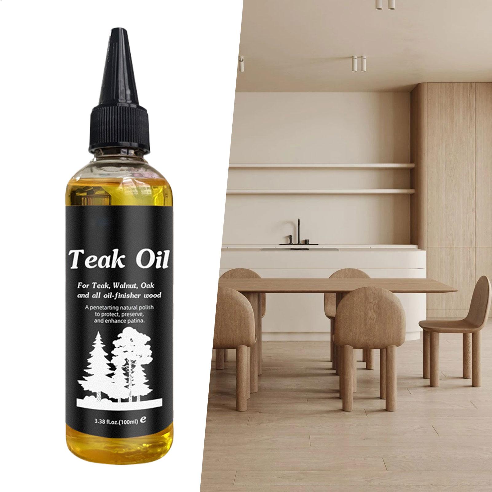 Outdoor Furniture Oil Teak - Olio per mobili da 100 ml,