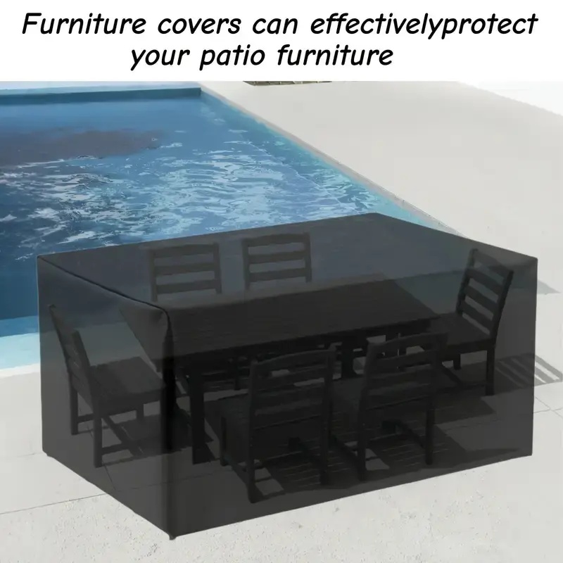 Outdoor Furniture Heavy Duty - Copertura per mobili da giardino antivento