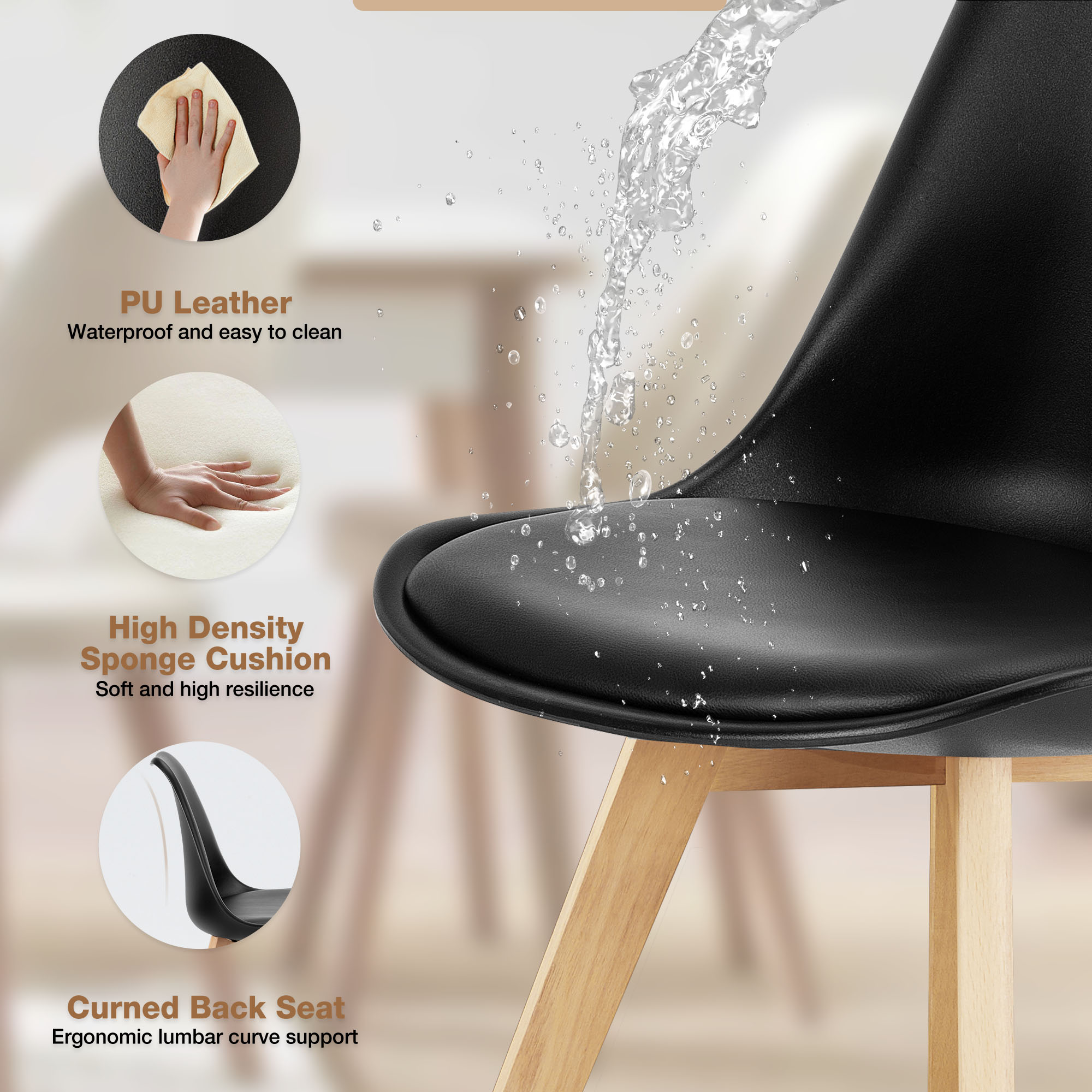 JHK Sedie da pranzo in pelle P - Adirondack Chair Wood recensione e prezzo