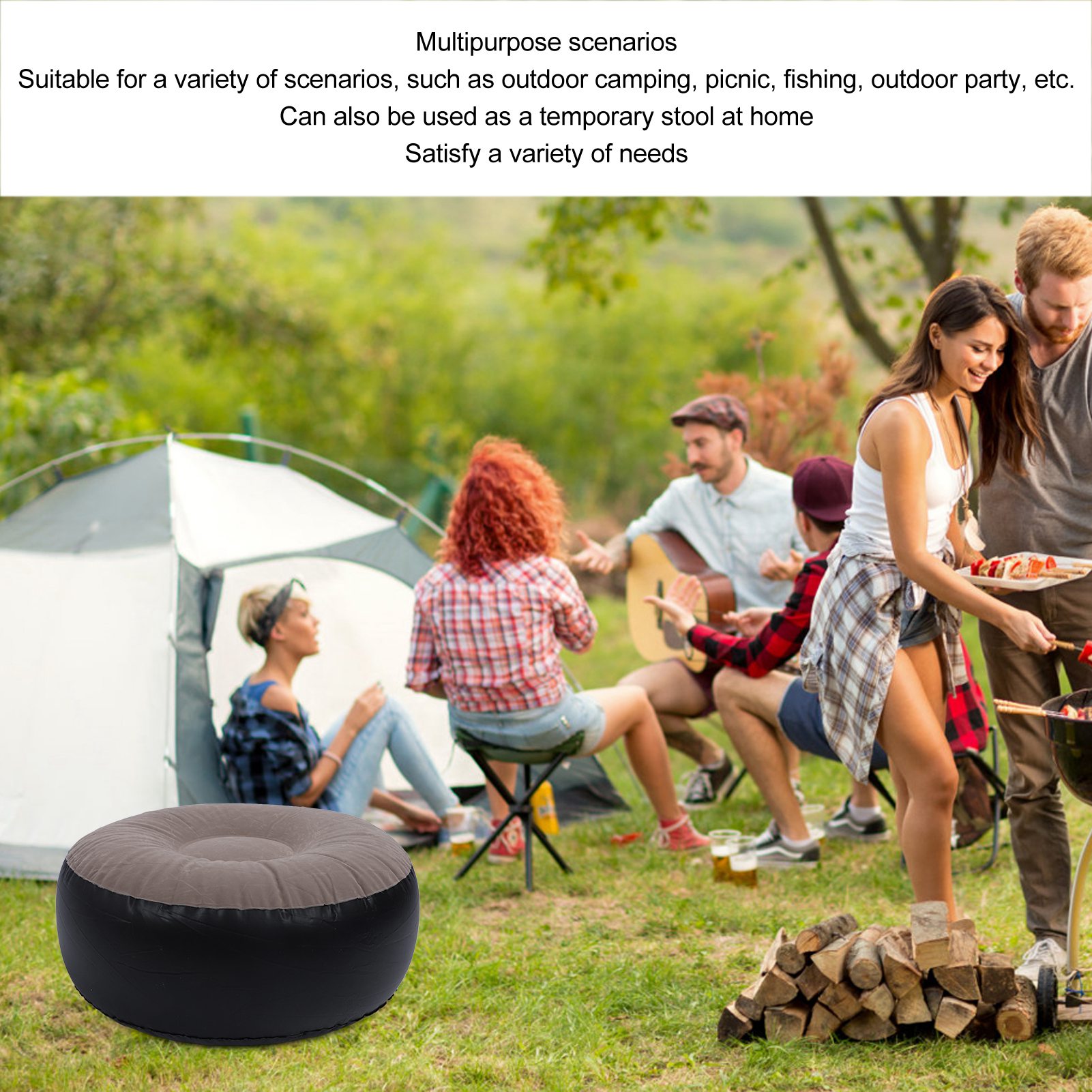 Sgabello Gonfiabile Floccato M - Outdoor Furniture Designer recensione e prezzo