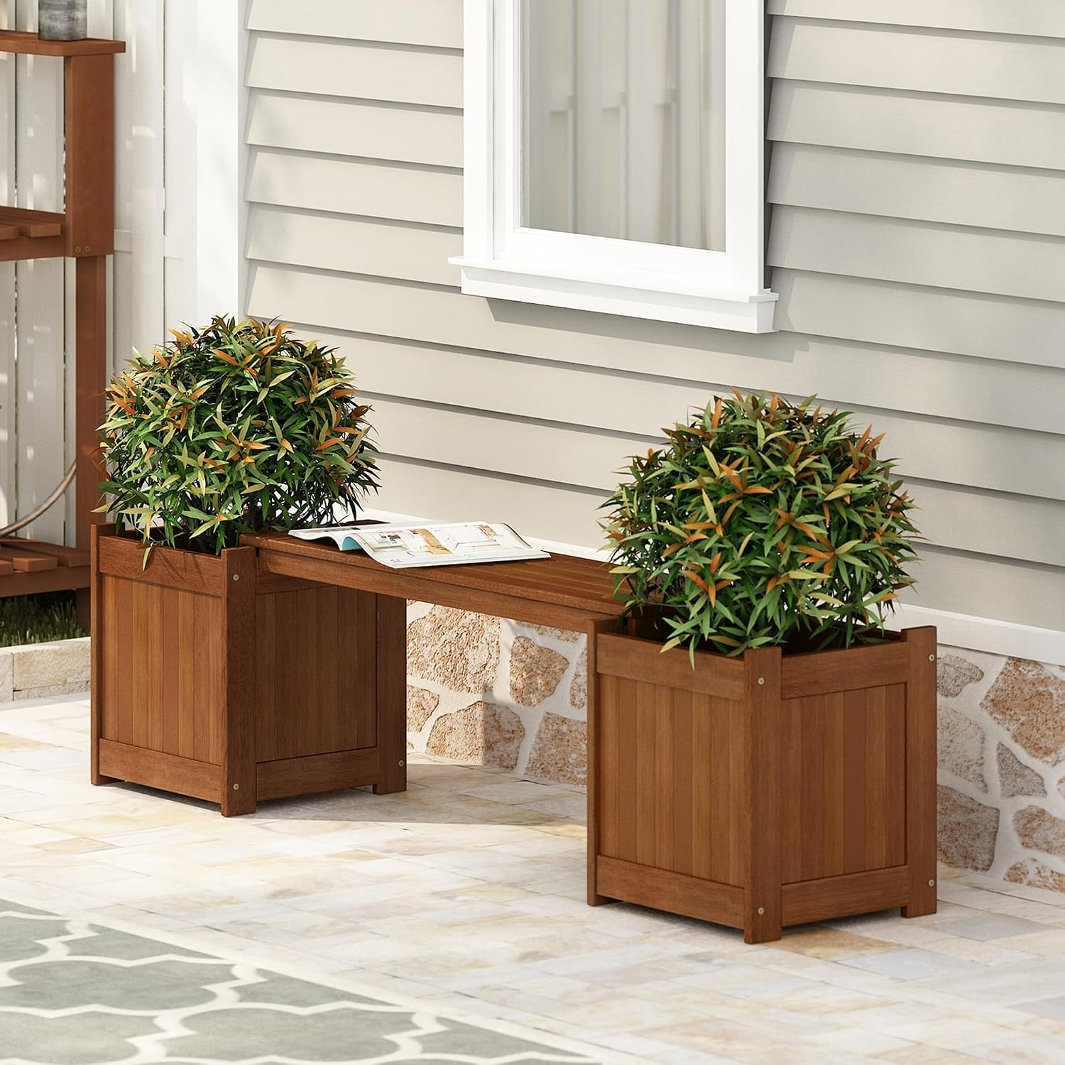 Fioriera in Legno per Interni  - Outdoor Furniture Oil Teak recensione e prezzo