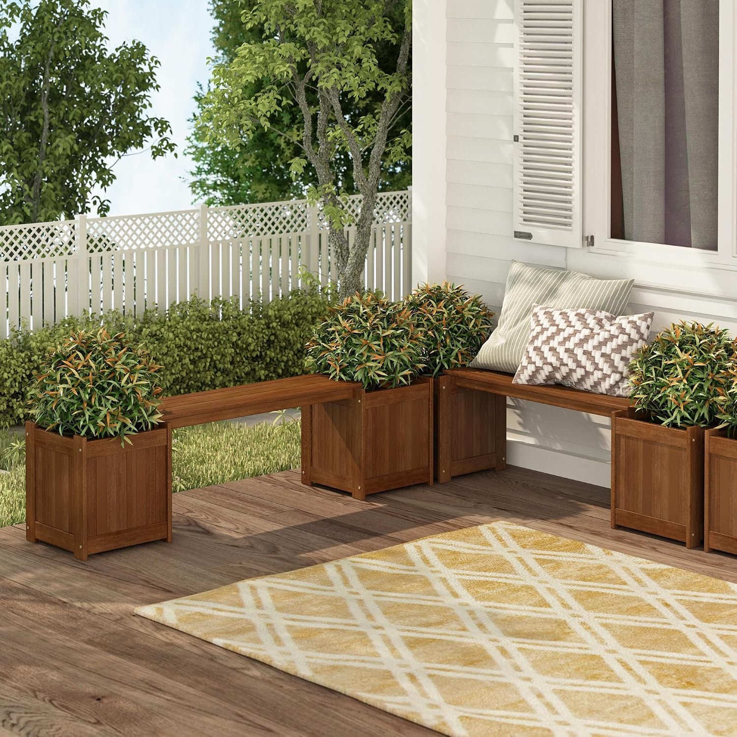 Fioriera in Legno per Interni  - Outdoor Furniture Oil Teak recensione e prezzo
