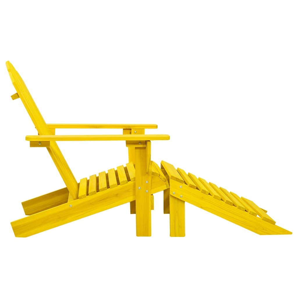 # Sedia Adirondack in Legno di - Outdoor Furniture Yellow recensione e prezzo