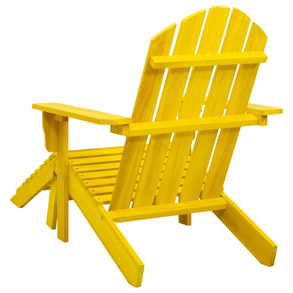 # Sedia Adirondack in Legno di - Outdoor Furniture Yellow recensione e prezzo