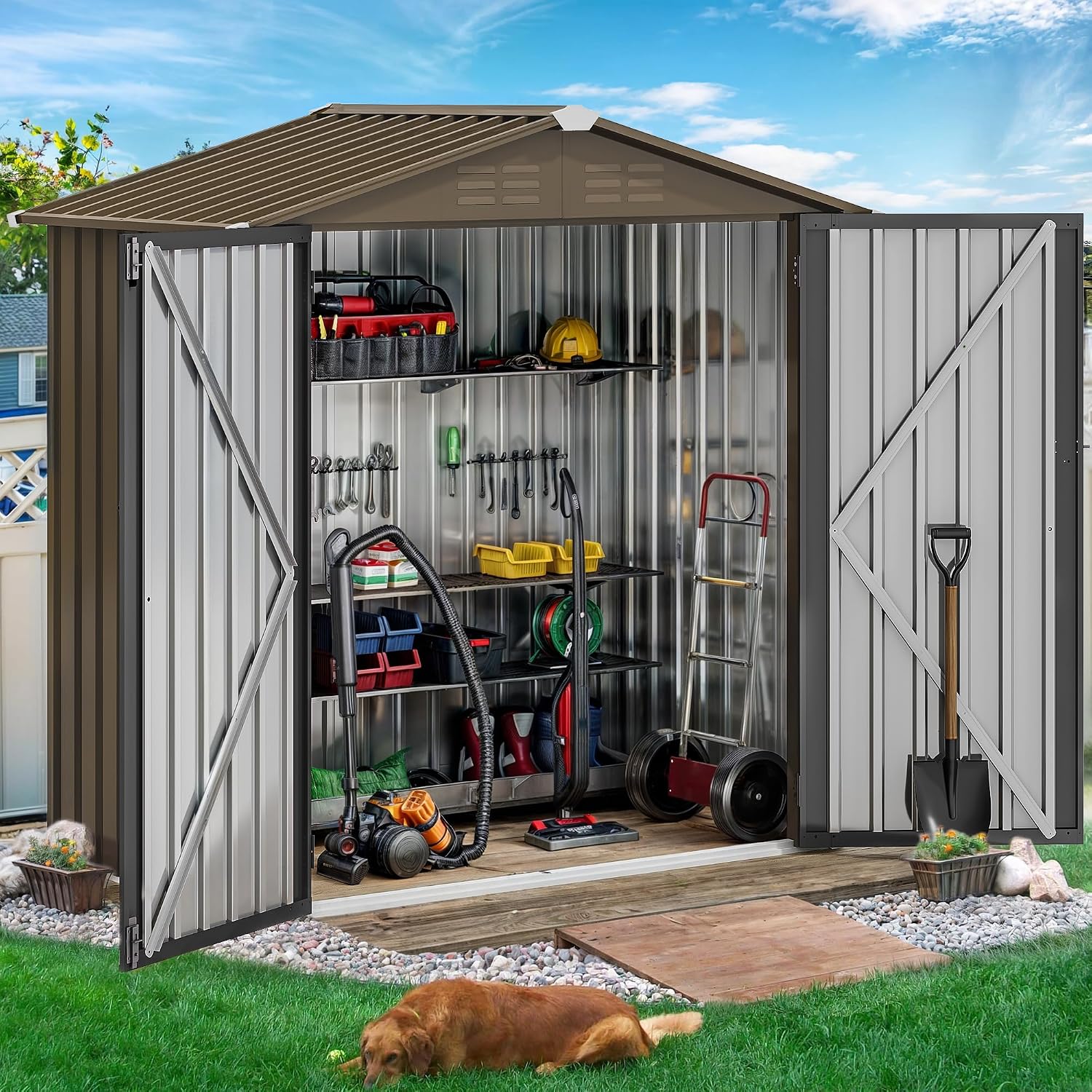 Casetta da Giardino in Metallo - Outdoor Furniture Heavy Duty recensione e prezzo