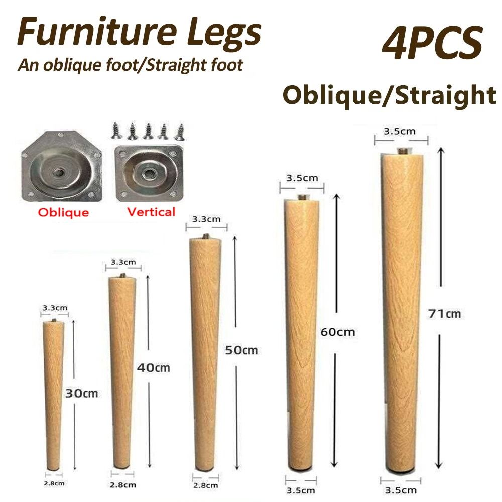 4 pezzi 30-60 cm gambe per mob - Adirondack Chair Wood recensione e prezzo