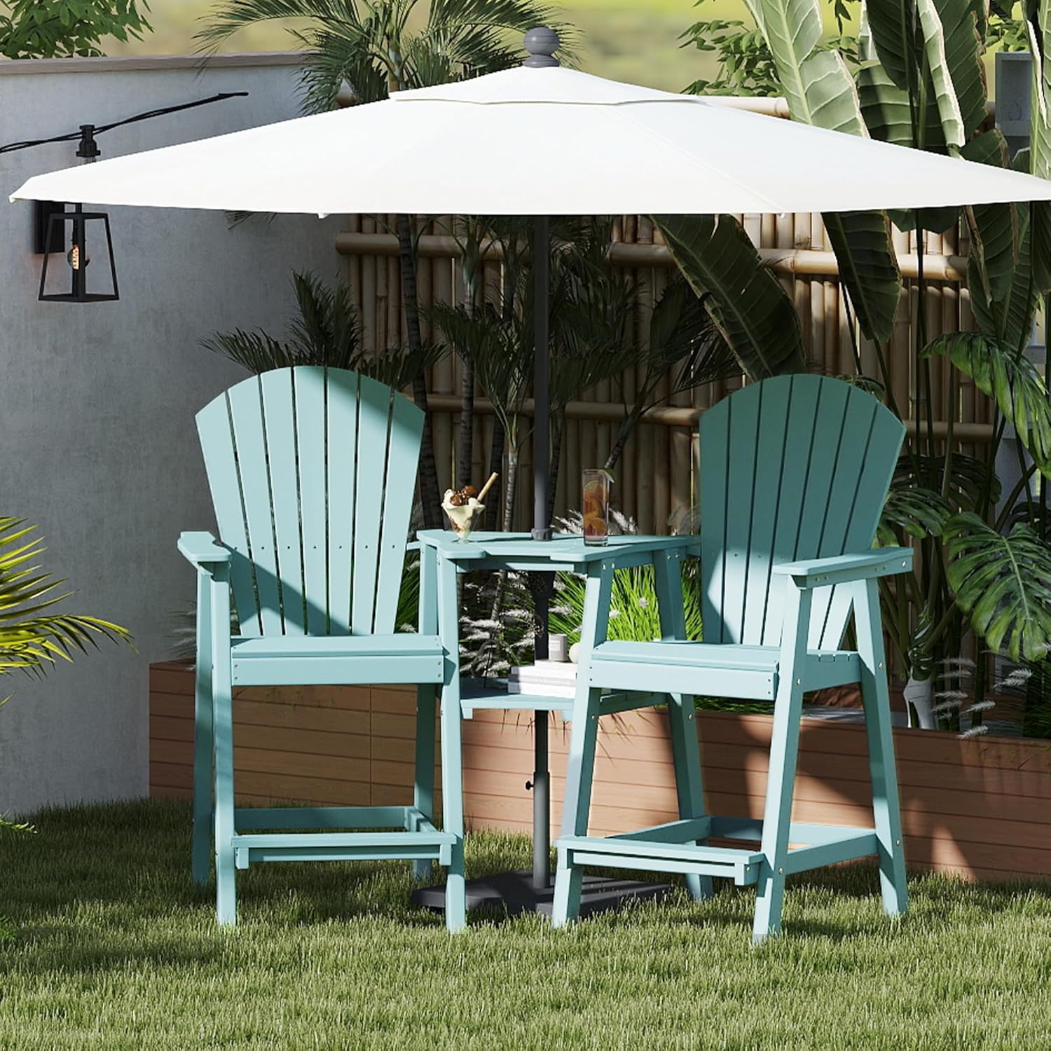 Set di 2 Sedie Adirondack Alte - Adirondack Chair Wood recensione e prezzo