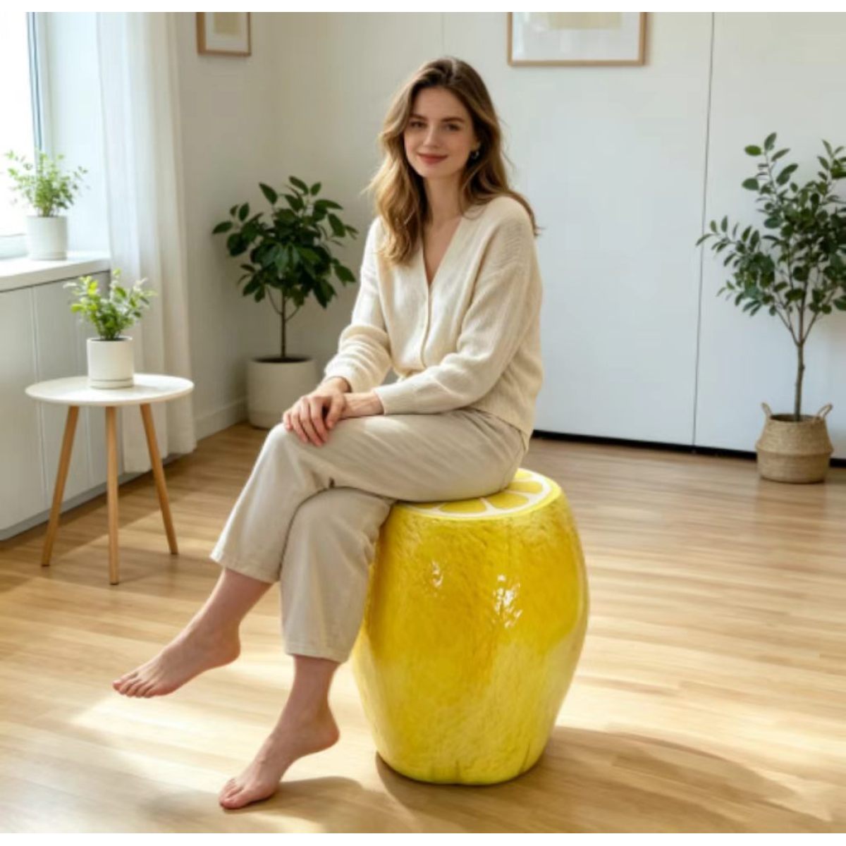 Sgabello a Forma di Limone Gia - Outdoor Furniture Yellow recensione e prezzo