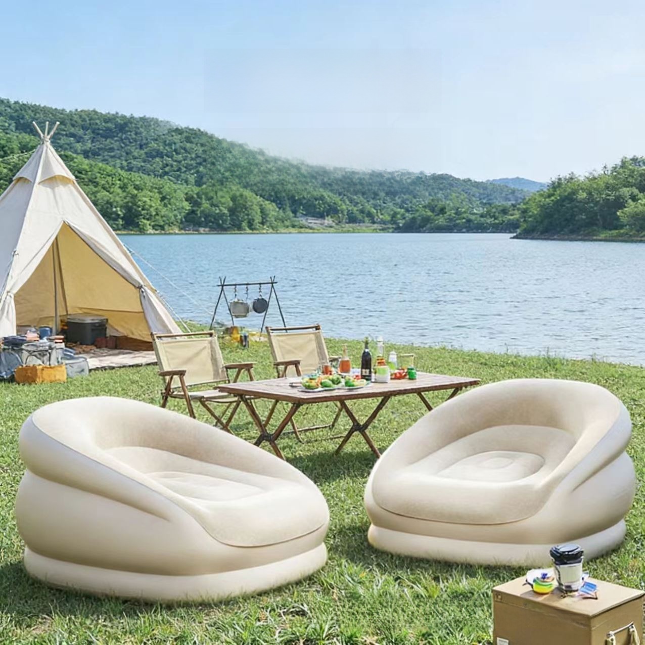 Divano Gonfiabile Portatile pe - Outdoor Furniture Designer recensione e prezzo