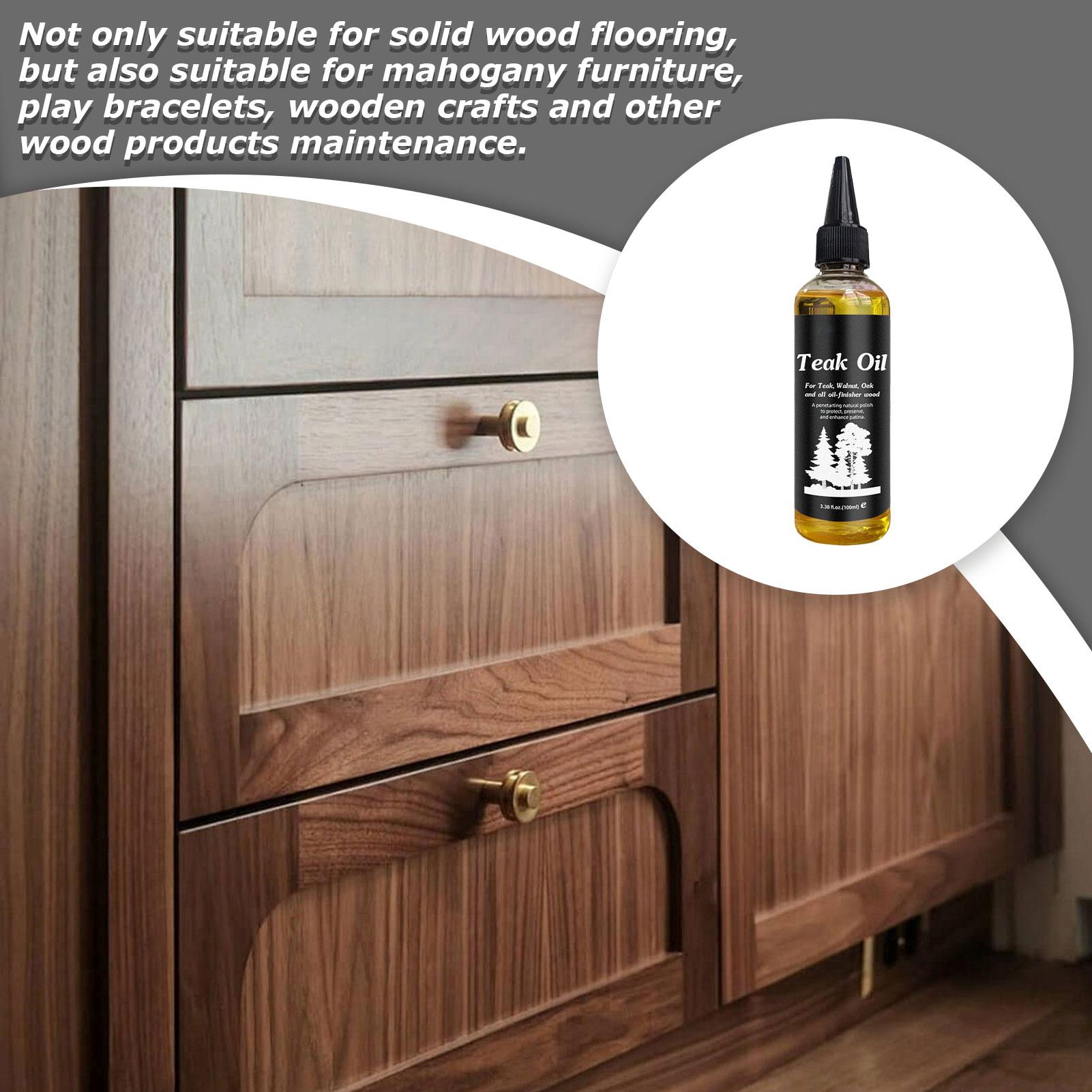 Olio per Mobili 100ml, Lucidan - Outdoor Furniture Oil Teak recensione e prezzo