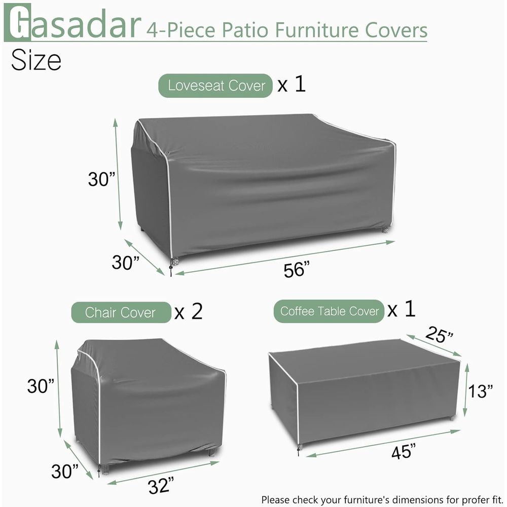 Coperture per Mobili da Giardi - Outdoor Furniture Waterproof recensione e prezzo