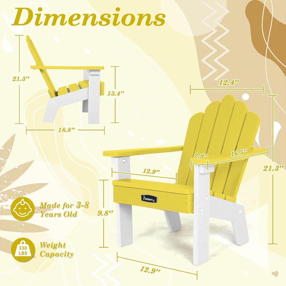 Set di 2 sedie Adirondack per  - Adirondack Chair Wood recensione e prezzo