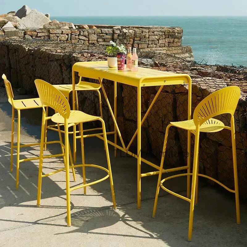 Sgabelli da bar moderni minima - Outdoor Furniture Yellow recensione e prezzo