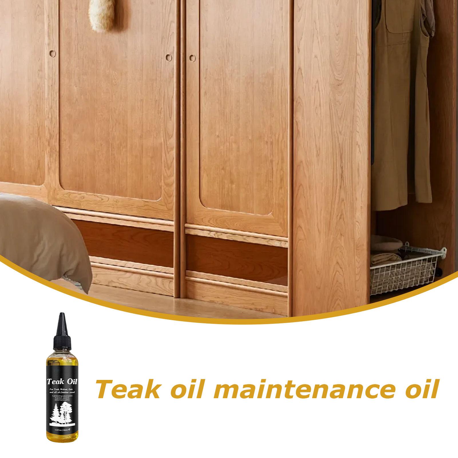 Olio per Mobili 100ml, Lucidan - Outdoor Furniture Oil Teak recensione e prezzo