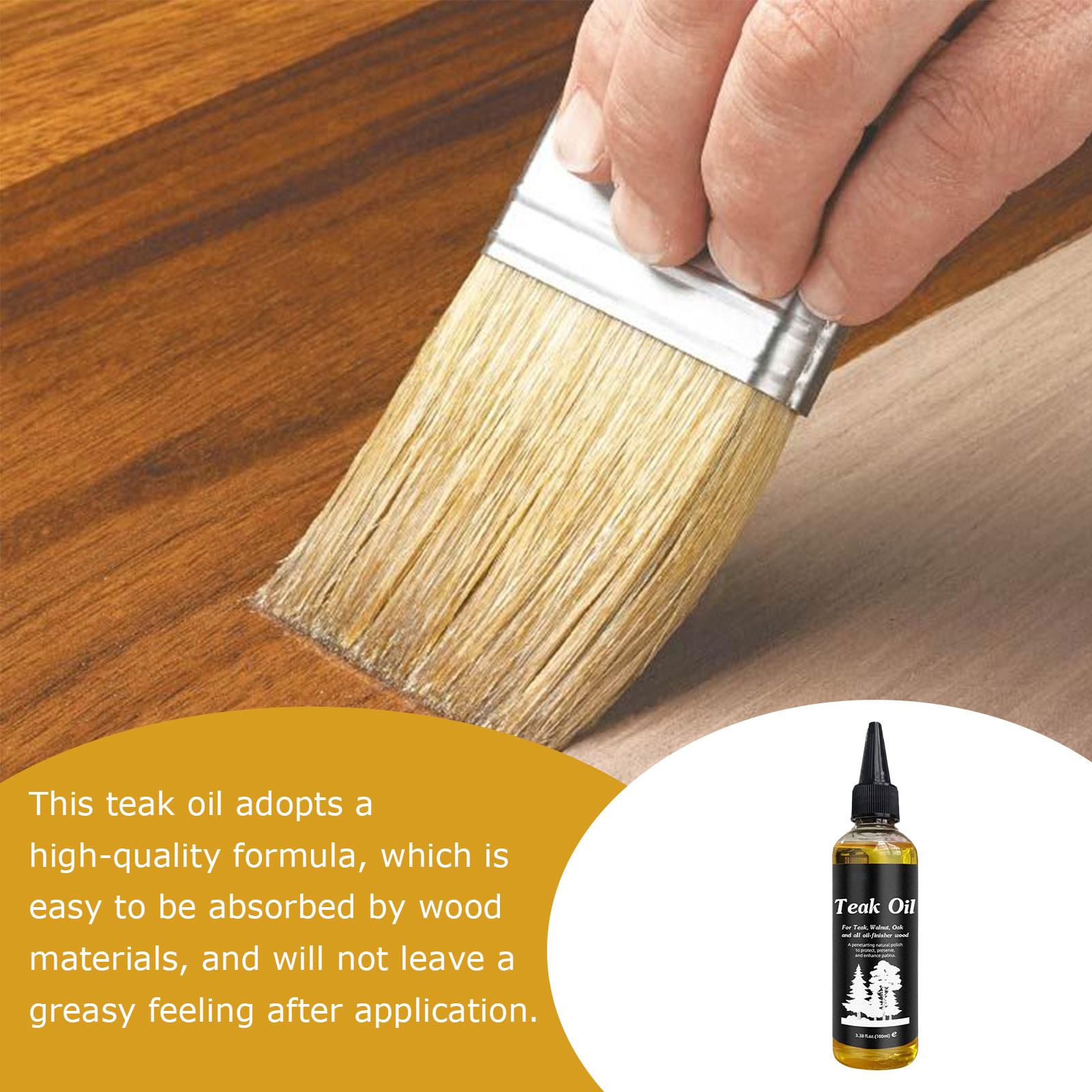 Olio per Mobili 100ml, Lucidan - Outdoor Furniture Oil Teak recensione e prezzo