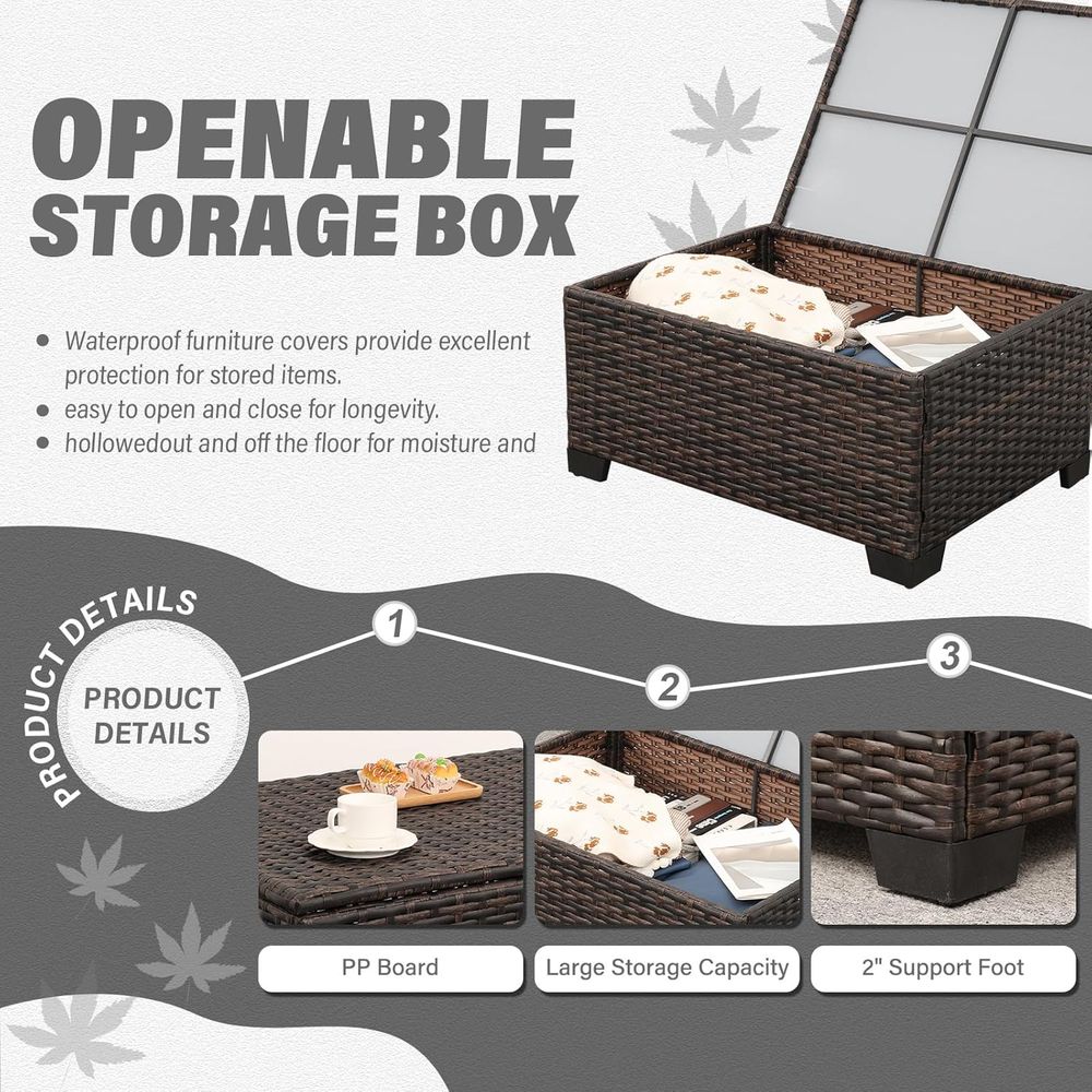 Set di mobili da esterno in vi - Outdoor Furniture Grey recensione e prezzo