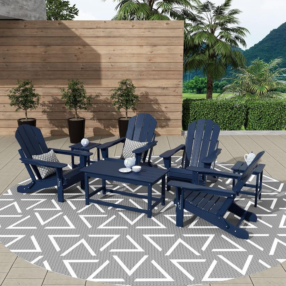 Set da 3 pezzi per caffè e tav - Adirondack Chair Wood recensione e prezzo