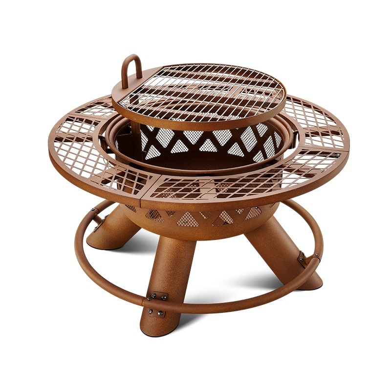 Set Barbecue e Braciere Modern - Outdoor Furniture And Fire Pit recensione e prezzo