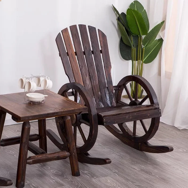 l Sedia a dondolo Adirondack i - Adirondack Chair Wood recensione e prezzo