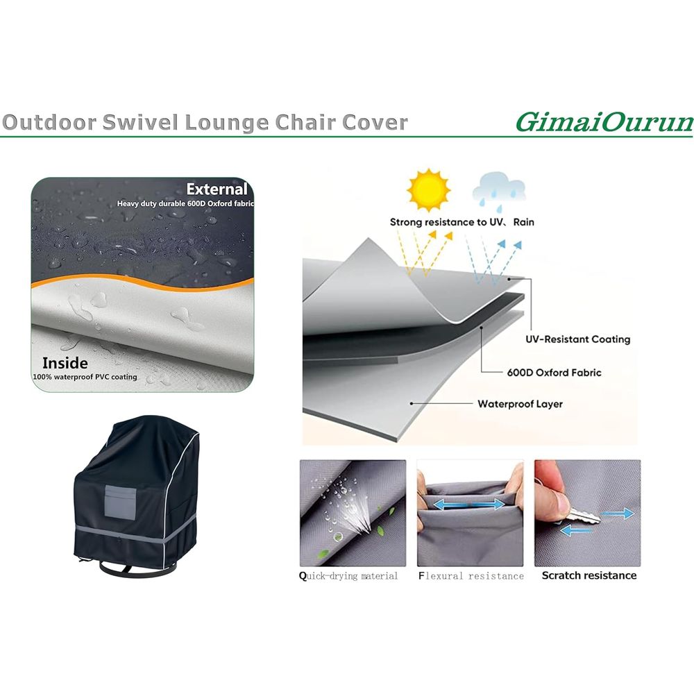 Copertura per Poltrona Reclina - Outdoor Furniture Heavy Duty recensione e prezzo