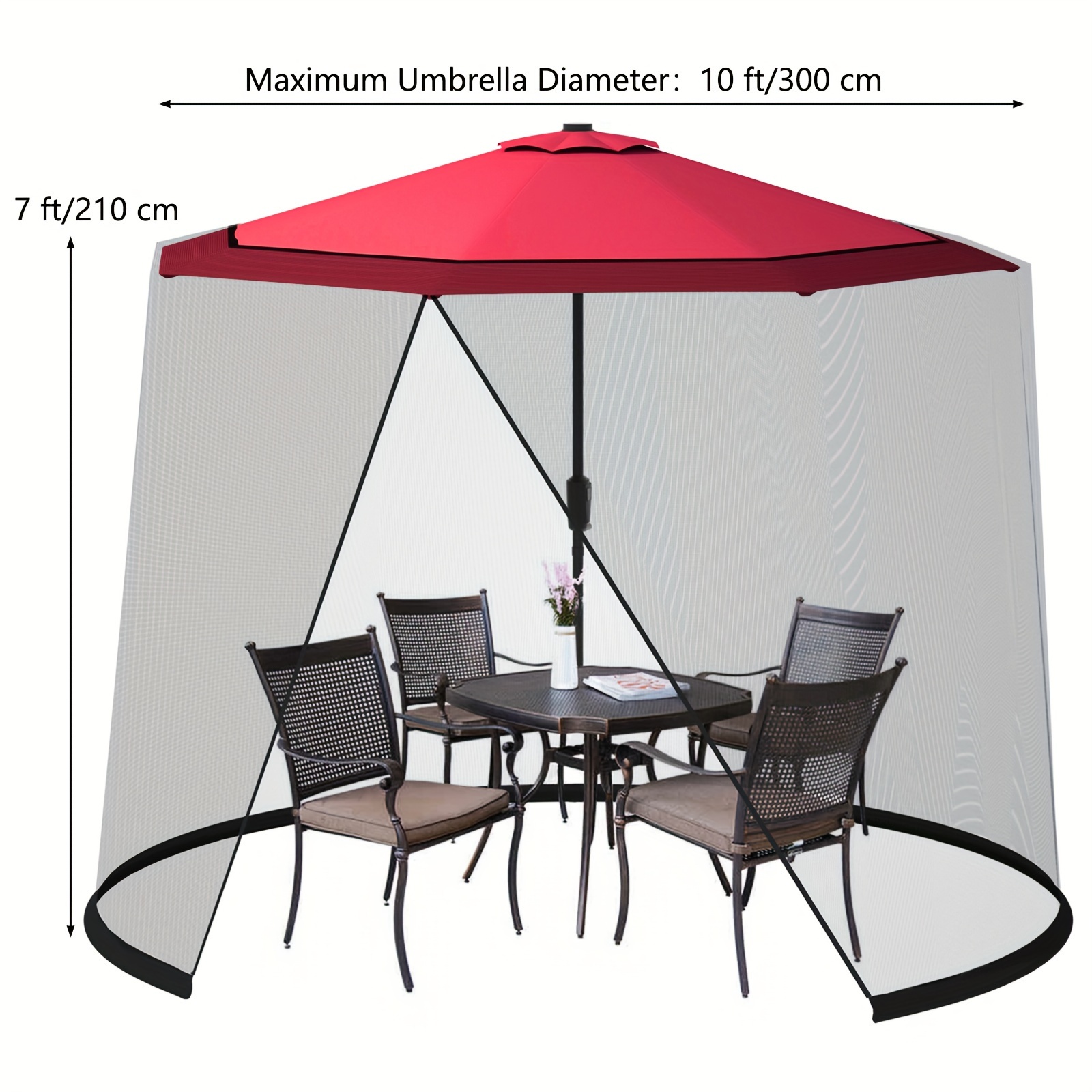 Zanzariera per Ombrellone da G - Outdoor Furniture Designer recensione e prezzo
