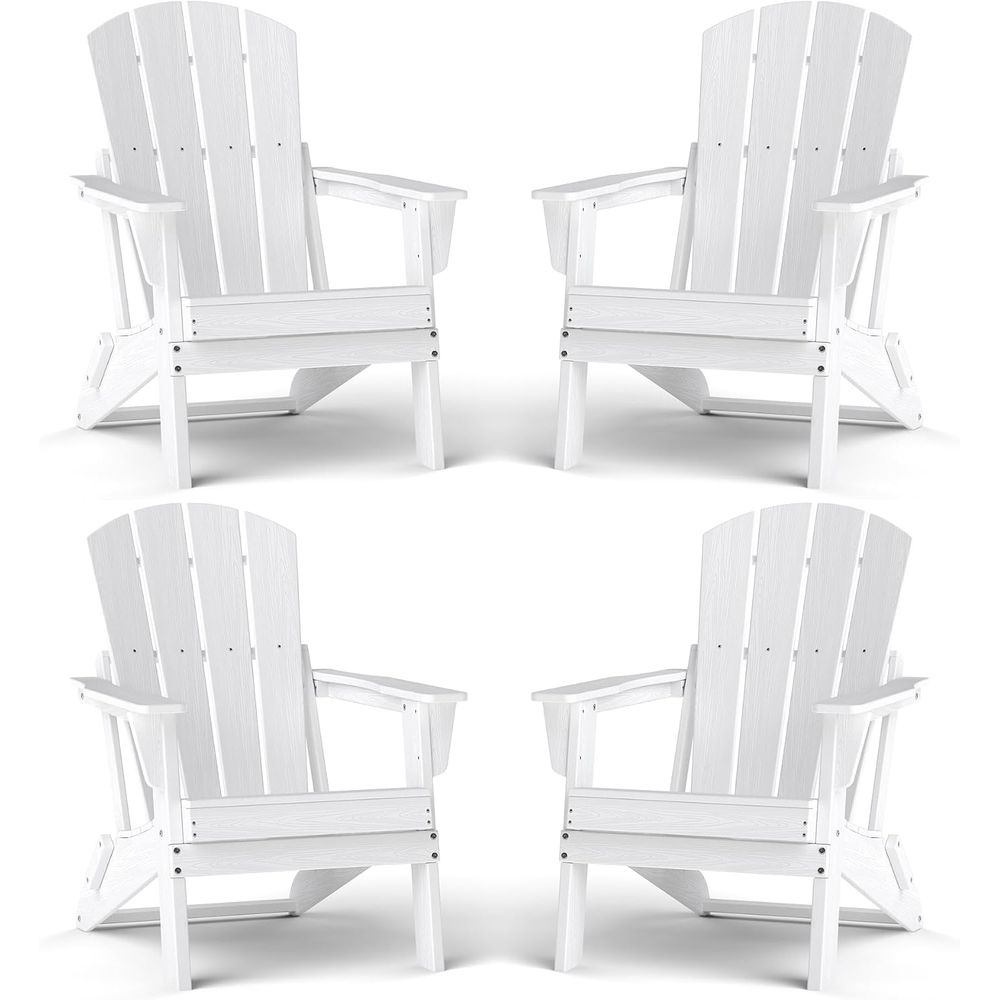 Set di 4 Sedie Adirondack Port - Adirondack Chair Wood recensione e prezzo