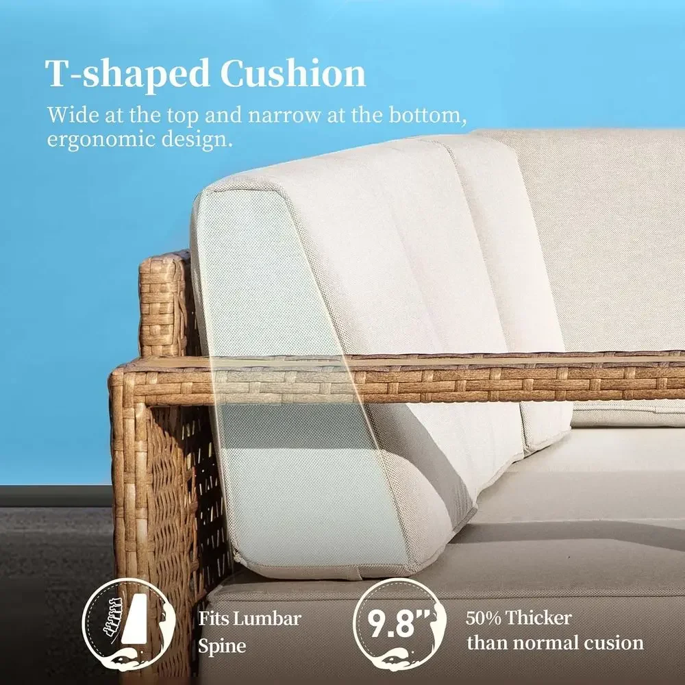 Divano Sezionale a L da Estern - Outdoor Furniture Yellow recensione e prezzo
