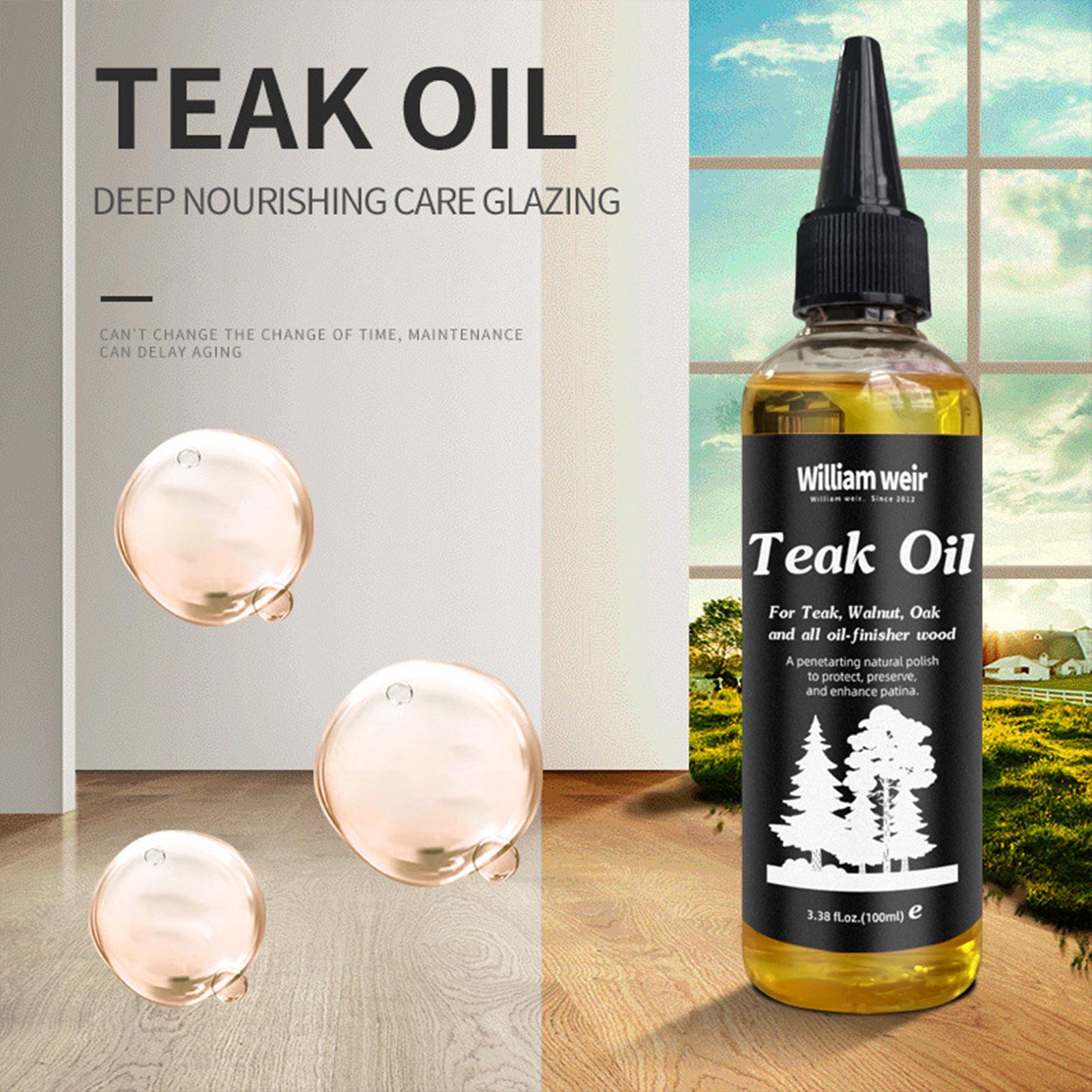 Olio per Mobili 100ml, Lucidan - Outdoor Furniture Oil Teak recensione e prezzo