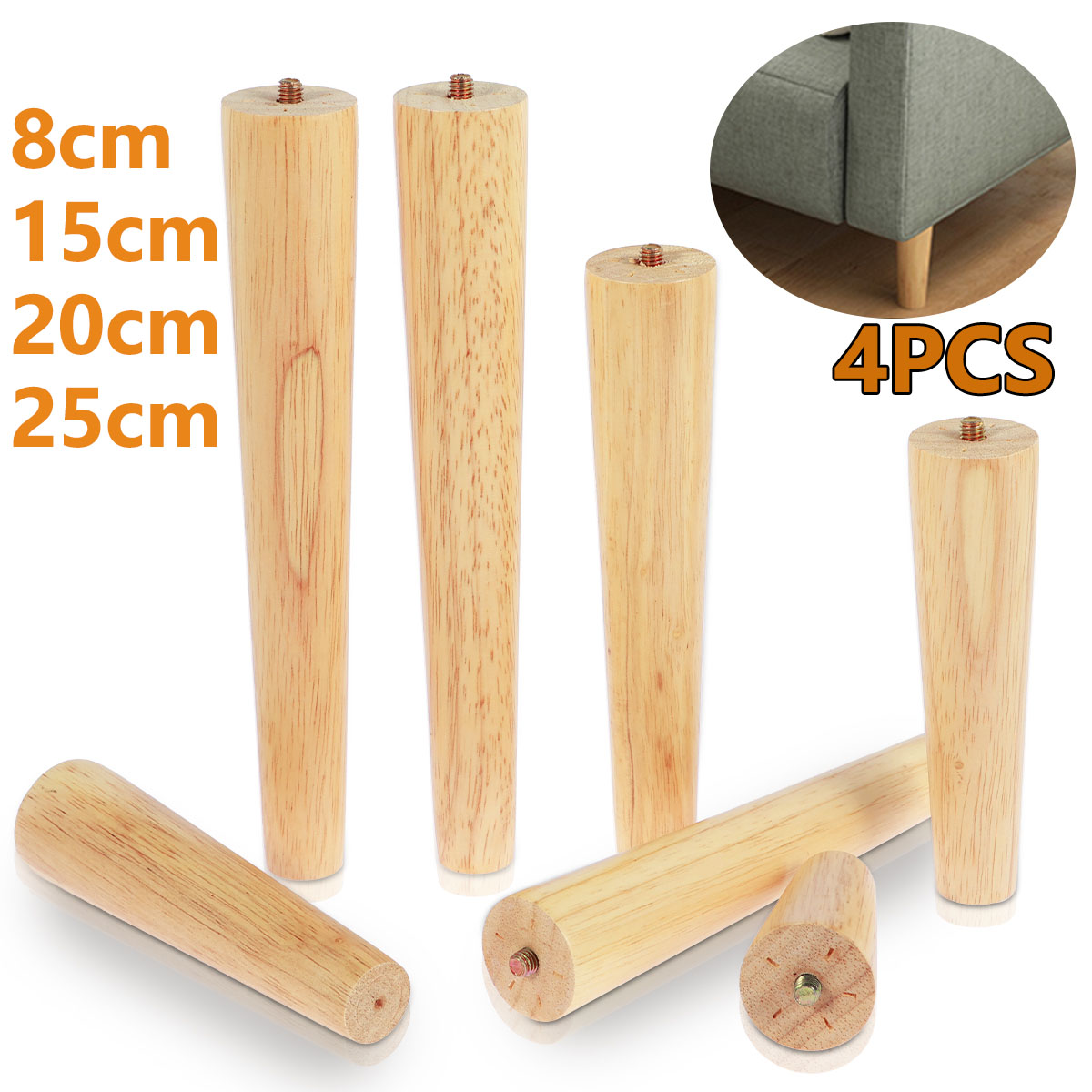 4 pezzi 8/15/20/25 cm piedini  - Adirondack Chair Wood recensione e prezzo