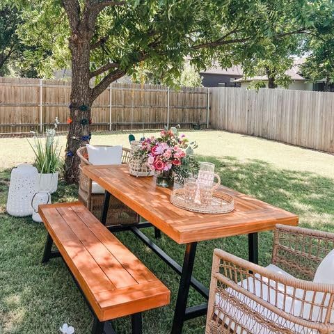 Panca da Esterno in Legno di A - Outdoor Furniture Oil Teak recensione e prezzo
